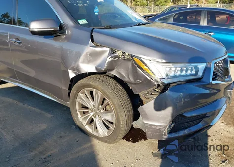 2017 Acura Mdx Technology Package из США, поврежденный, VIN 5J8YD4H56HL004337